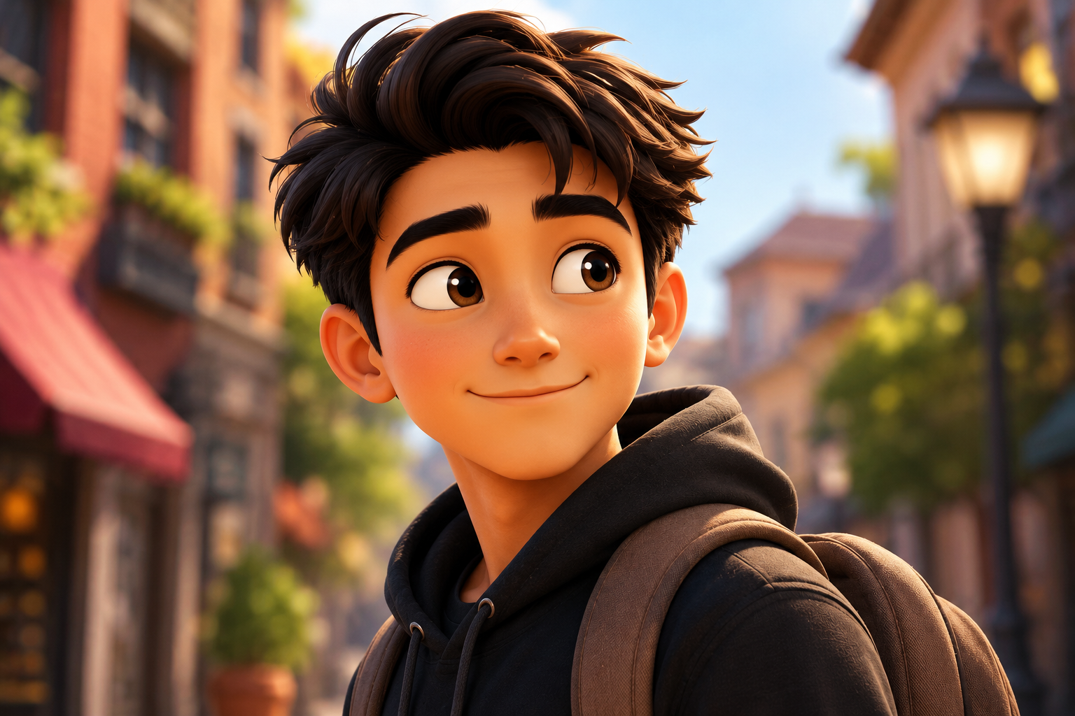 3D Cartoon AI Image