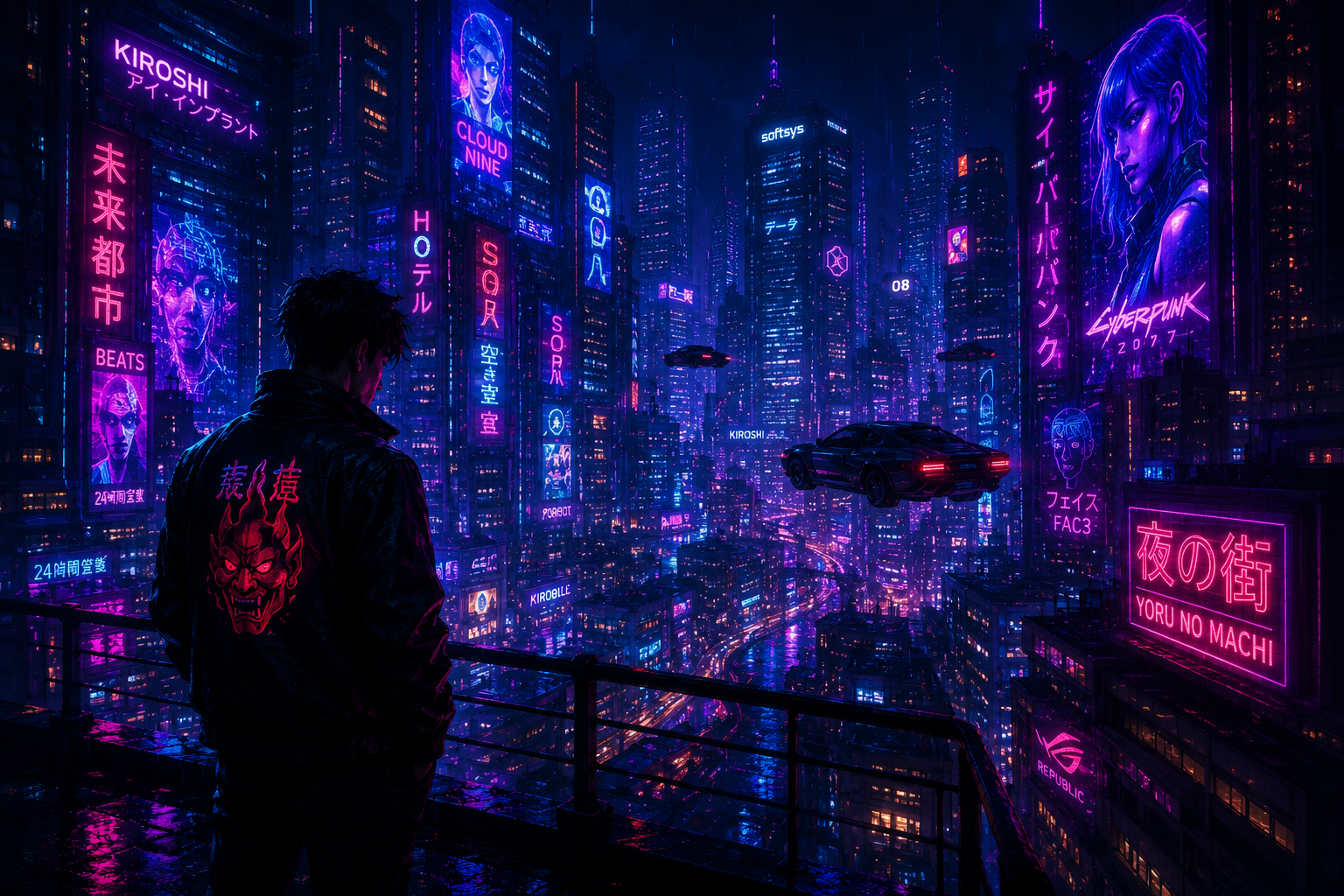 Cyberpunk AI Image
