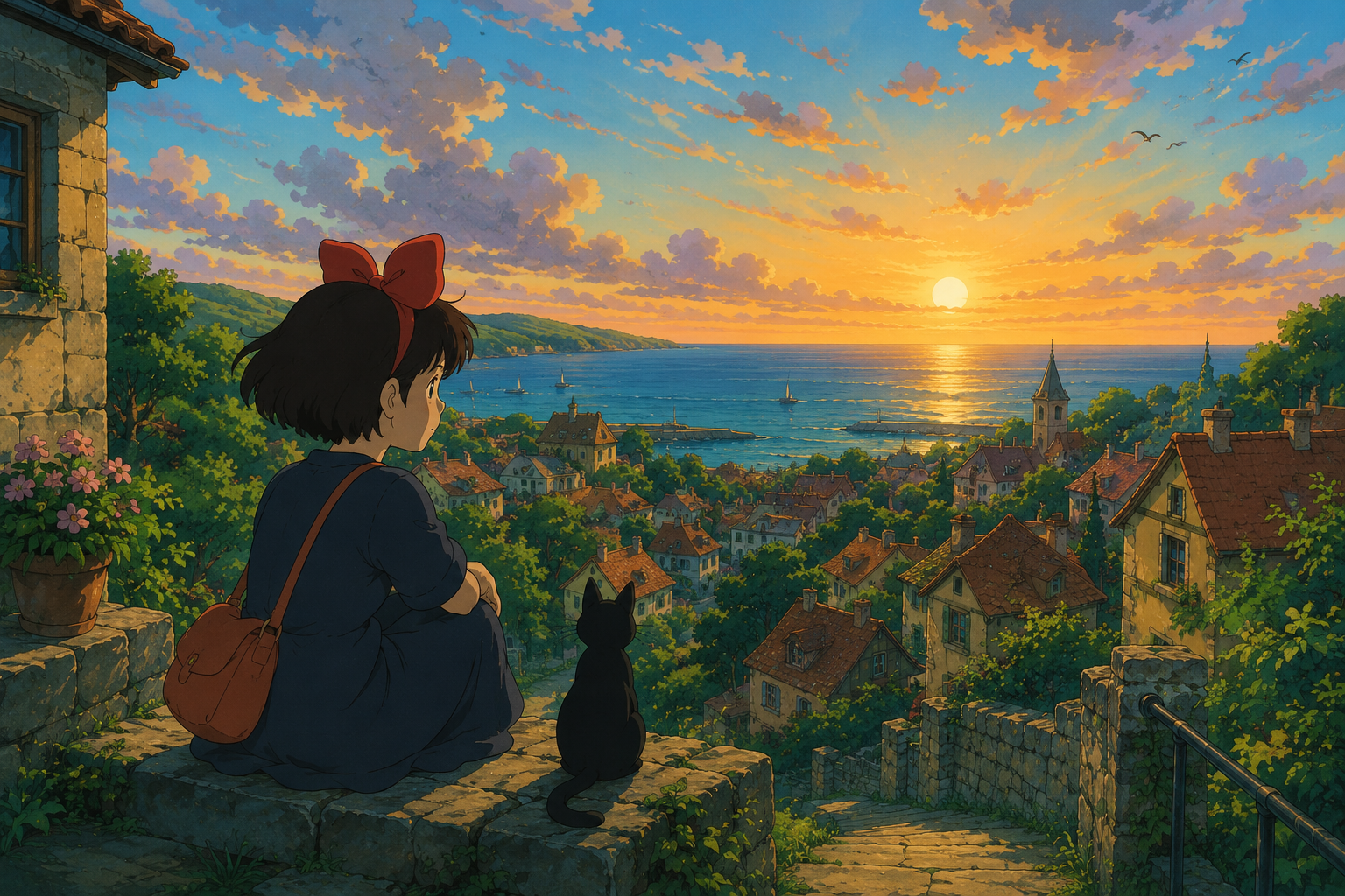 Studio Ghibli AI Image