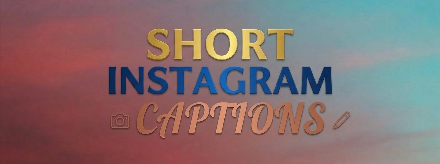 Short Instagram Captions