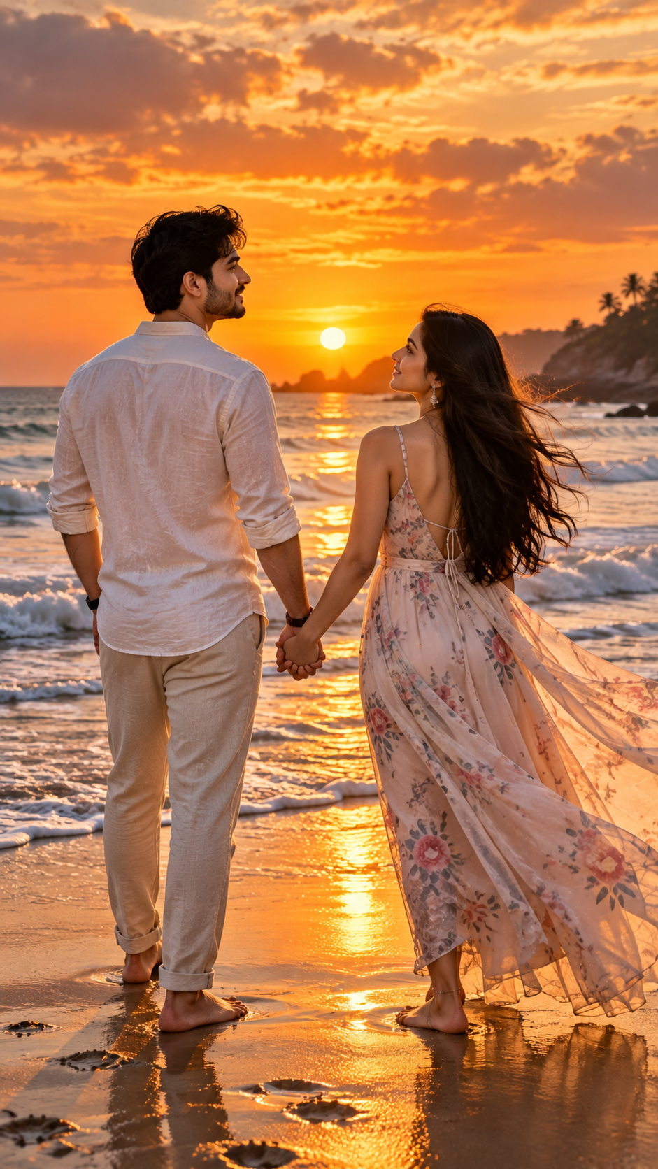 Couple Beach Prompt