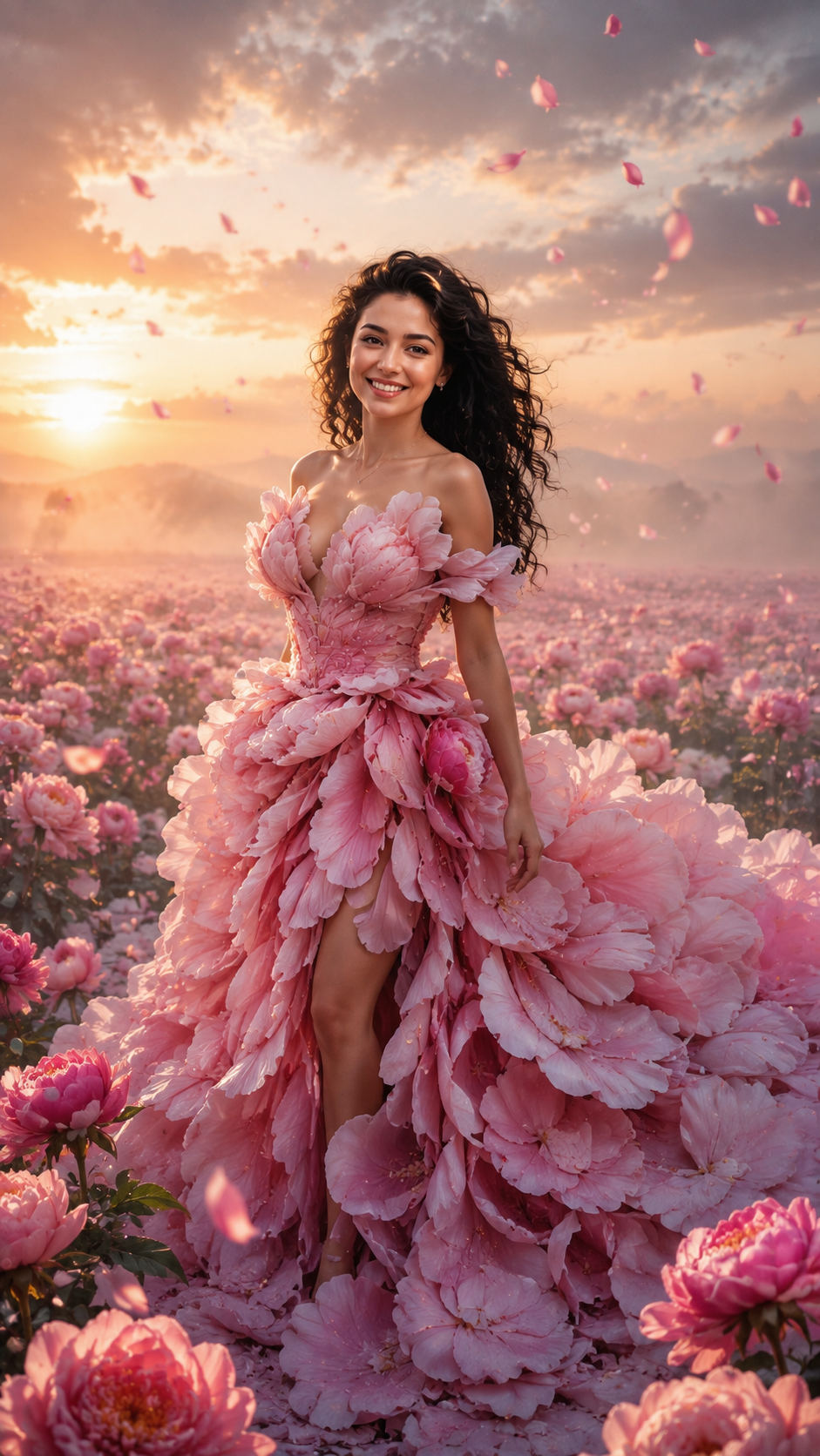 Giant Flower Dress