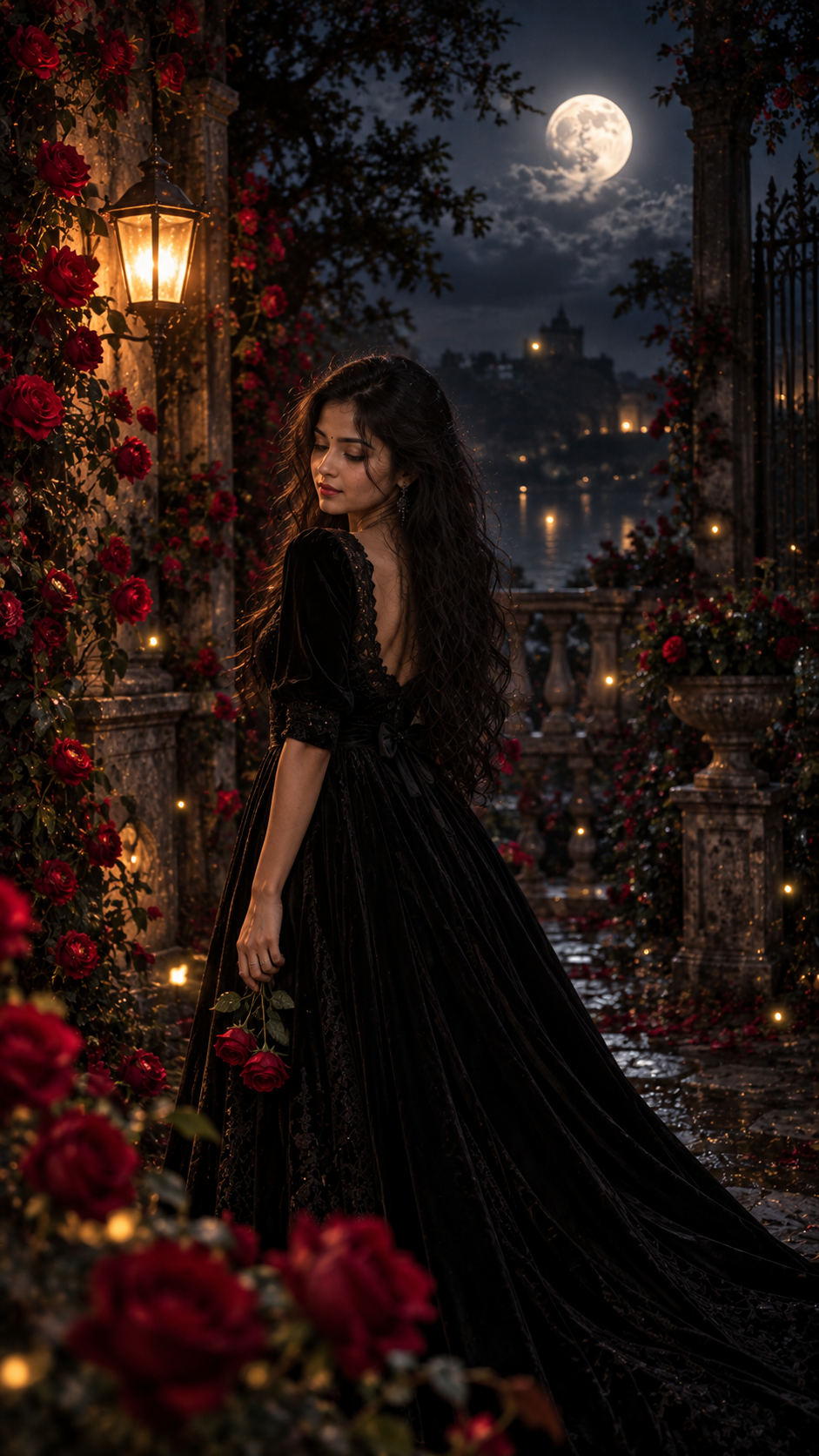 Dark Feminine Rose