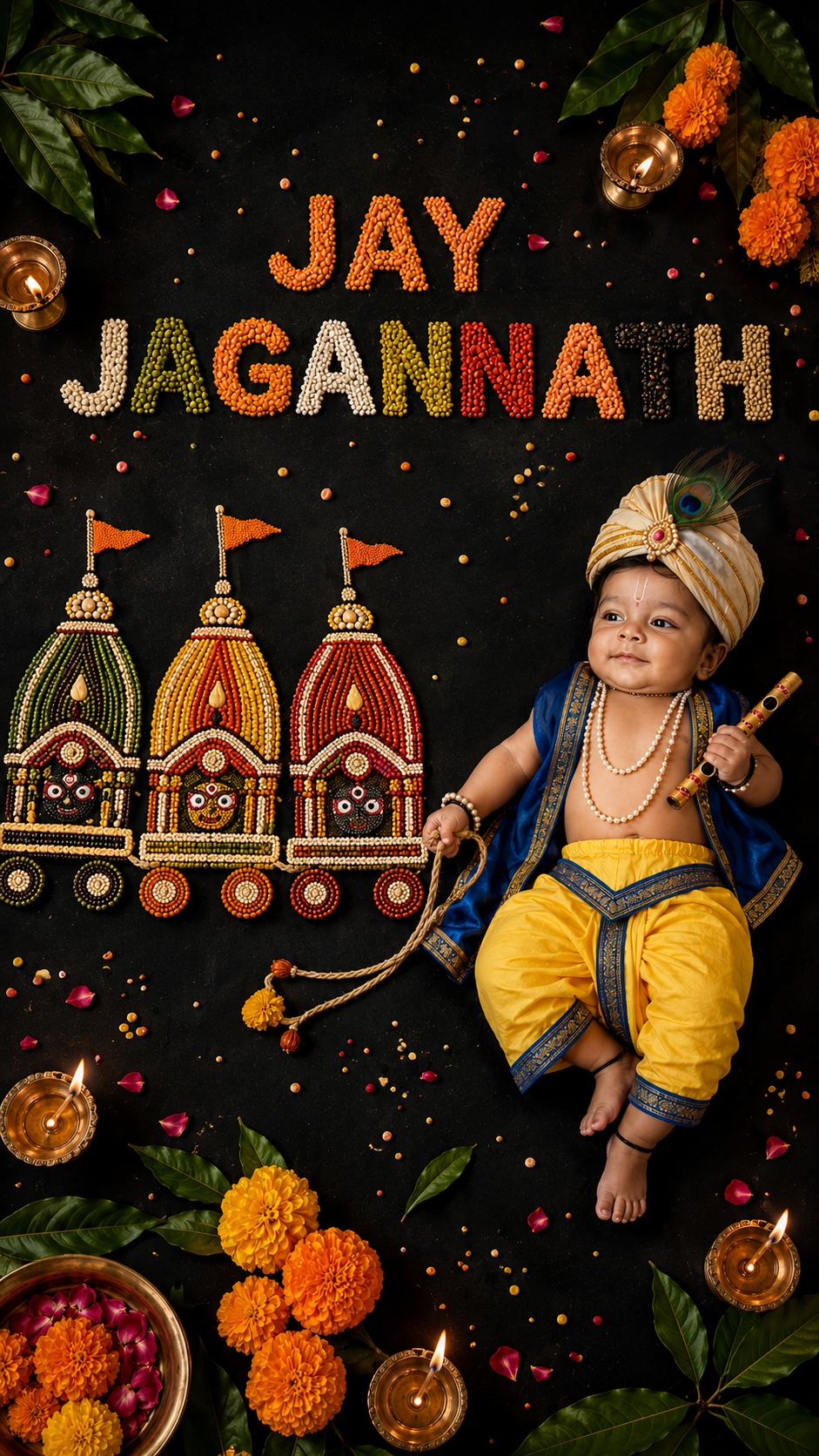 Rath Yatra Baby Photoshoot