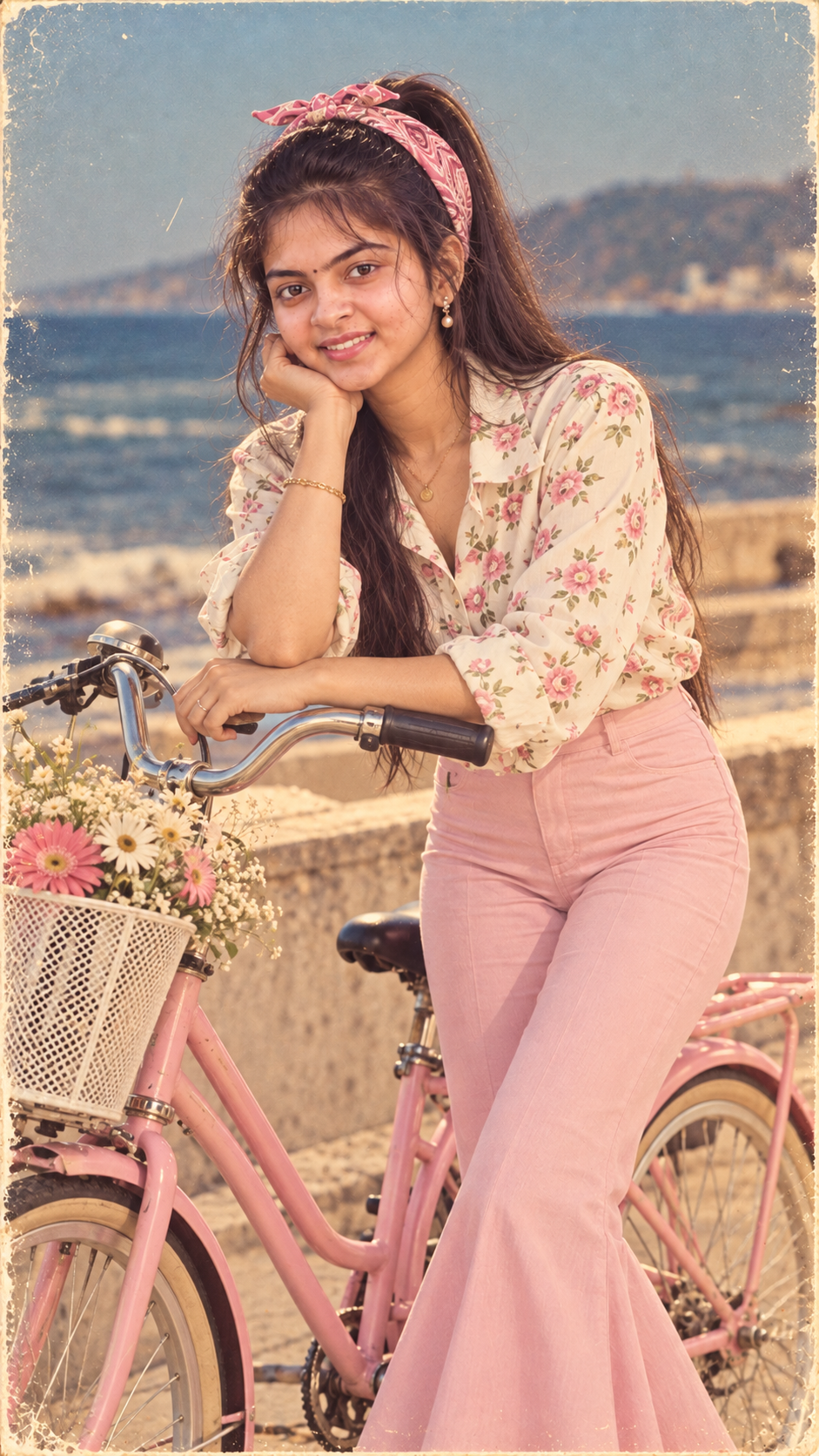 80's Retro Vintage Pink Look