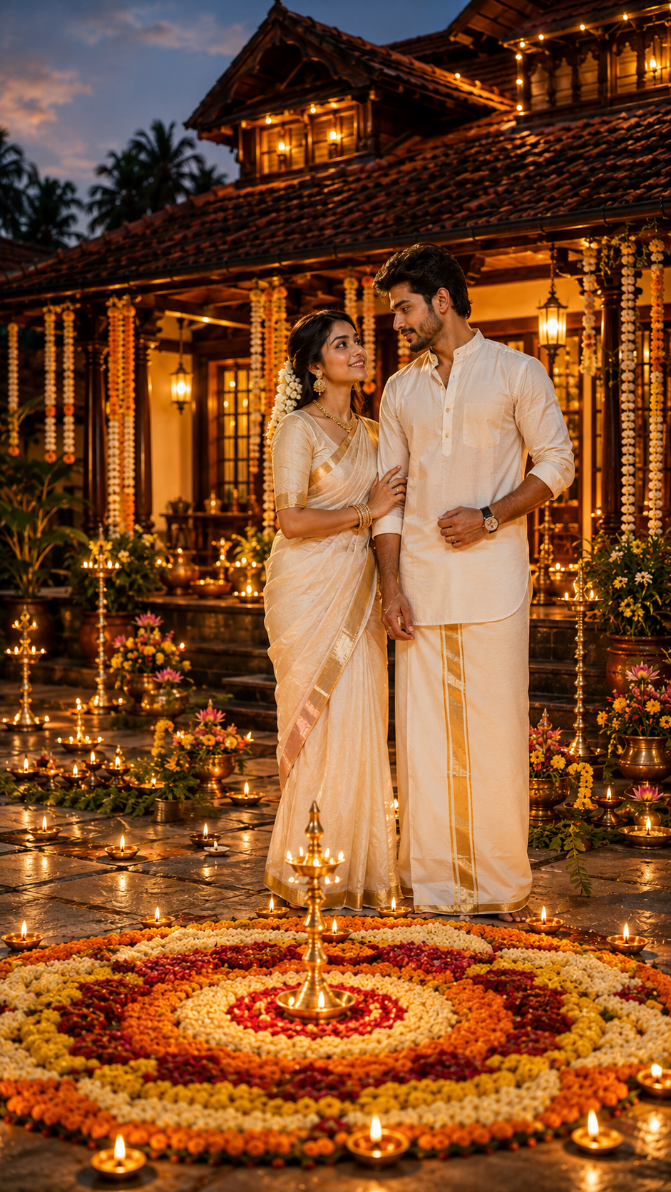Elegant Evening Onam Celebration
