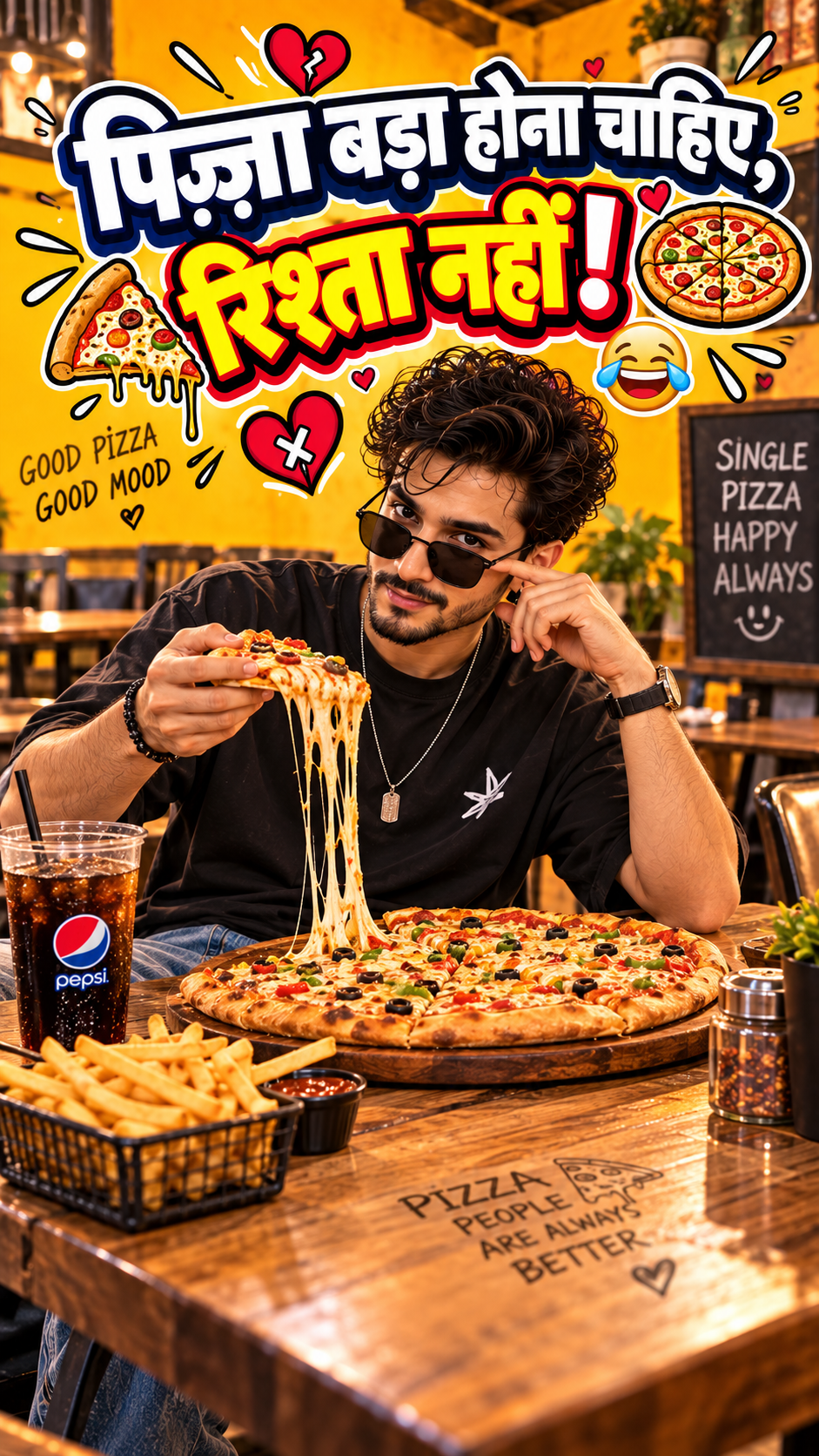 Pizza, Mood Aur Singlehood