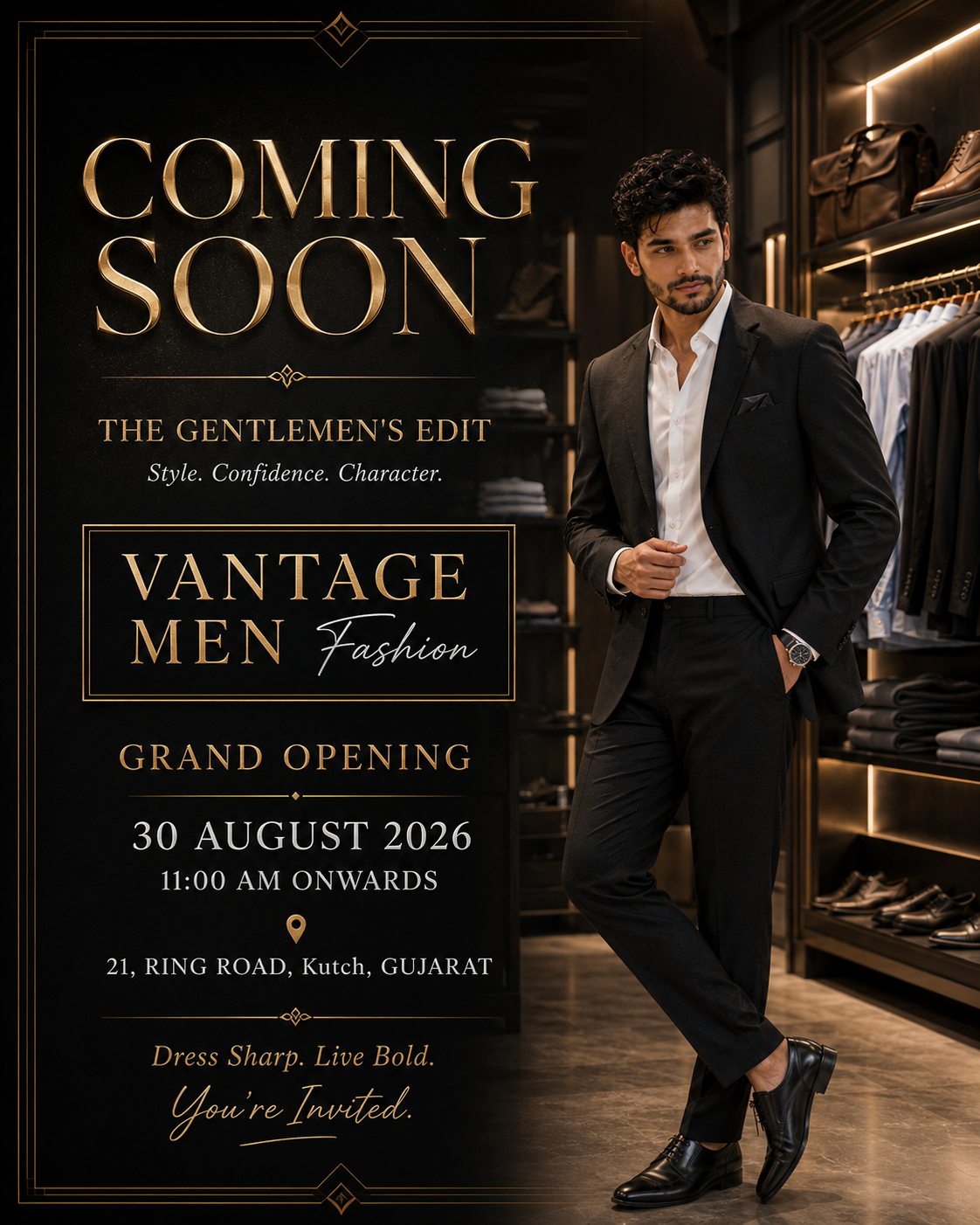 Luxury Men’s Fashion Boutique