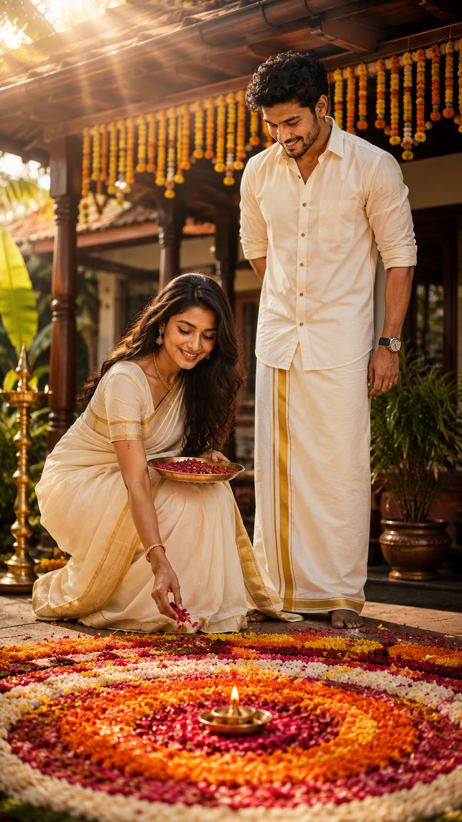 Pookalam Romantic Moment