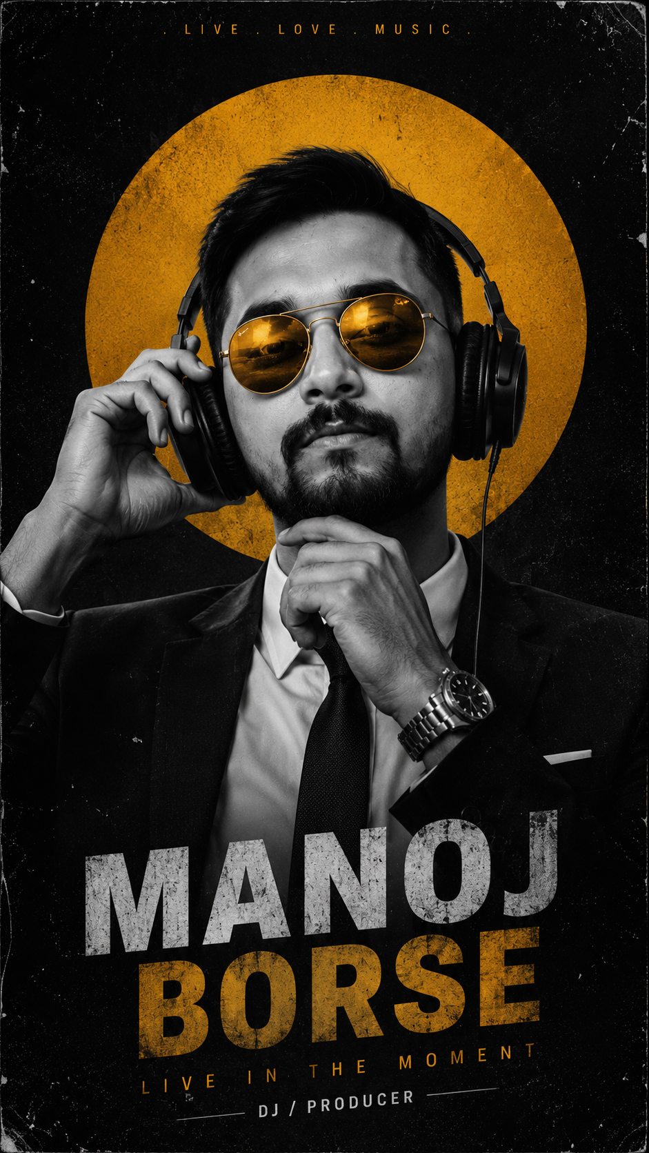 Live in the moment: DJ Manoj Borse