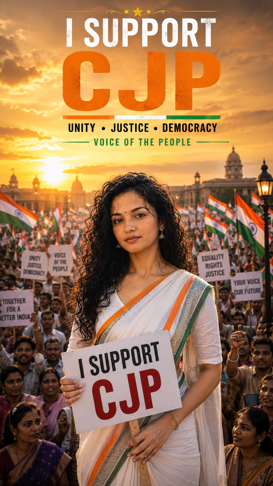 Support for CJP at golden hour