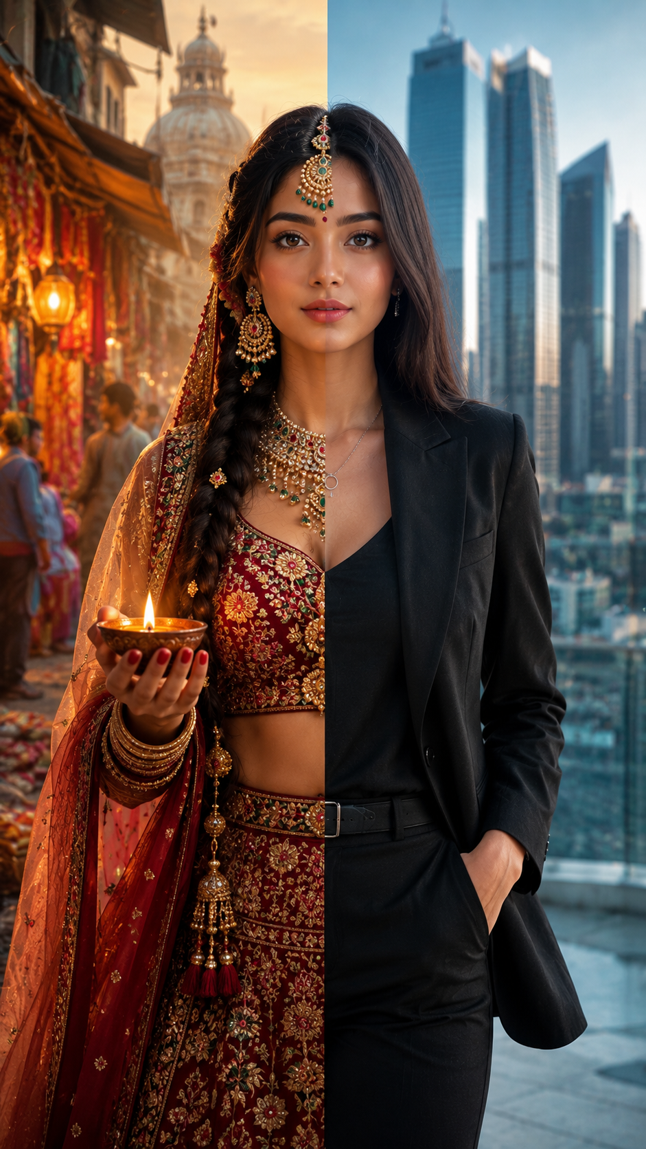 Cultural duality: tradition meets modernity