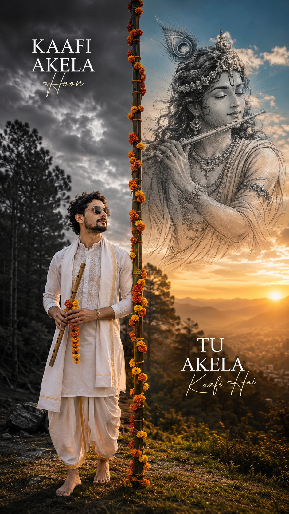 Kaafi Akela: Divine Reflection