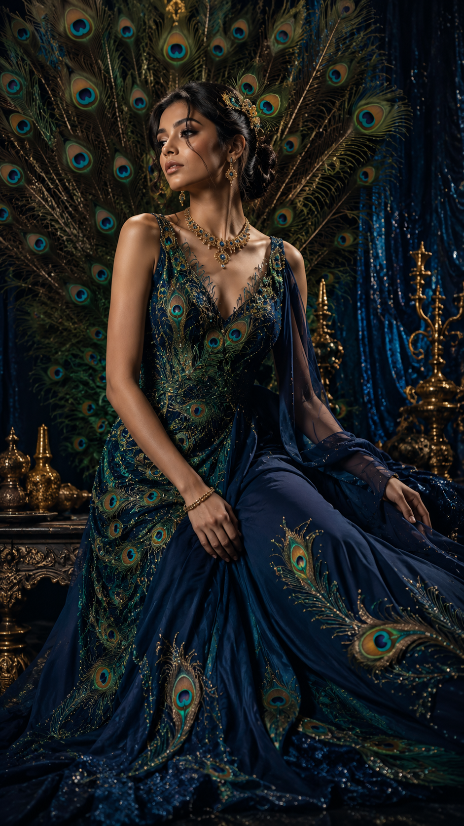 Peacock Feather Fashion