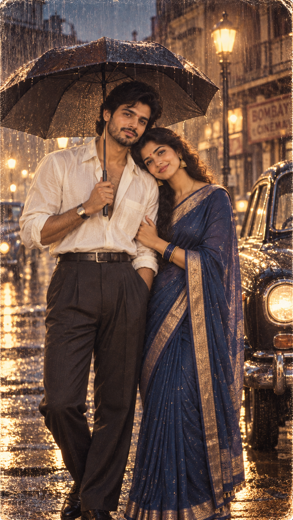Monsoon Romance Under the Bombay Lights