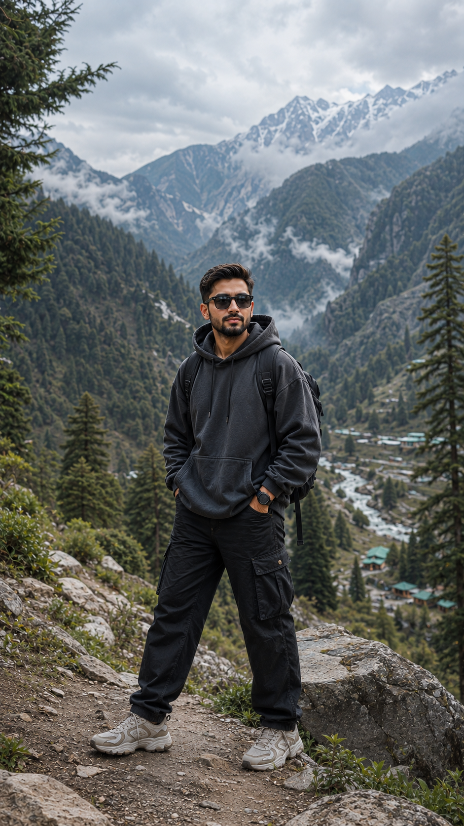 Kasol Backpacker Boy