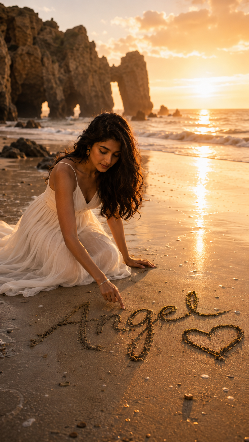 Name in the Malibu Sand