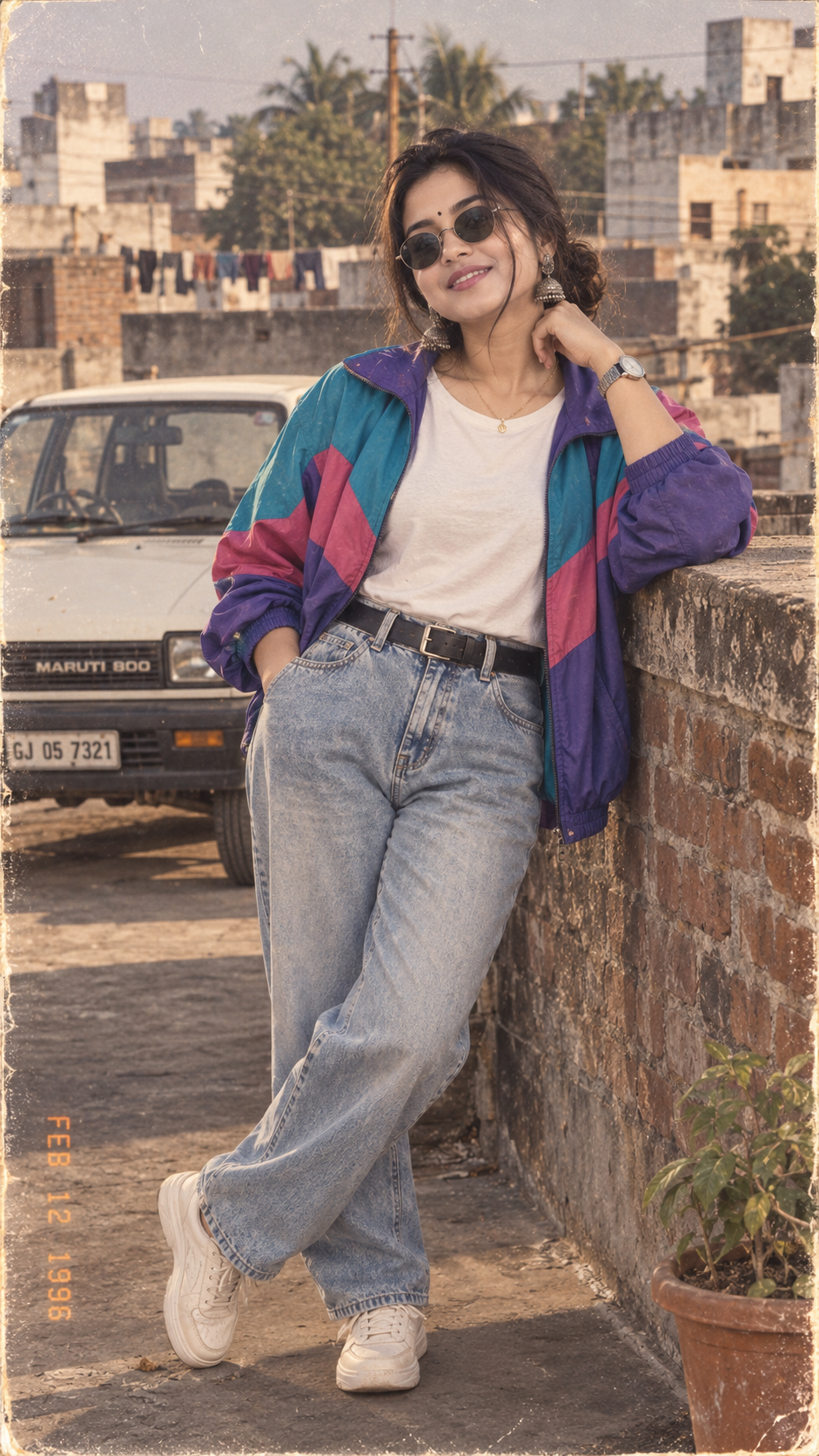 1990s Rooftop Nostalgia with Maruti 800