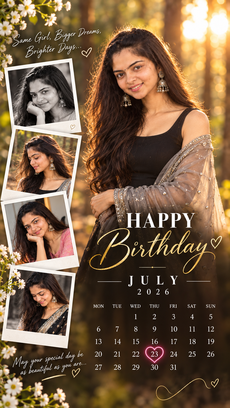 Birthday Greeting Poster