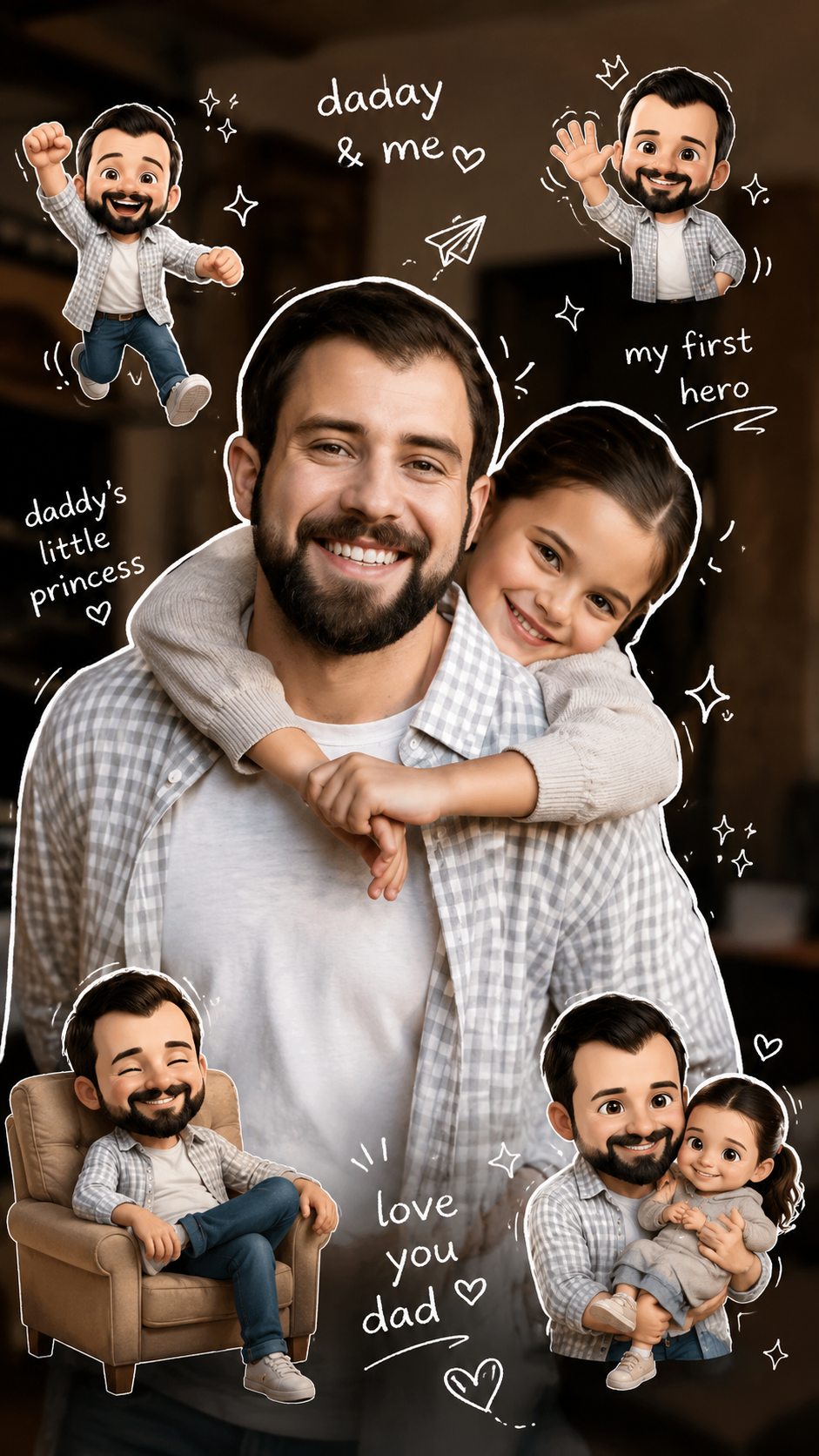 3d fathers Day