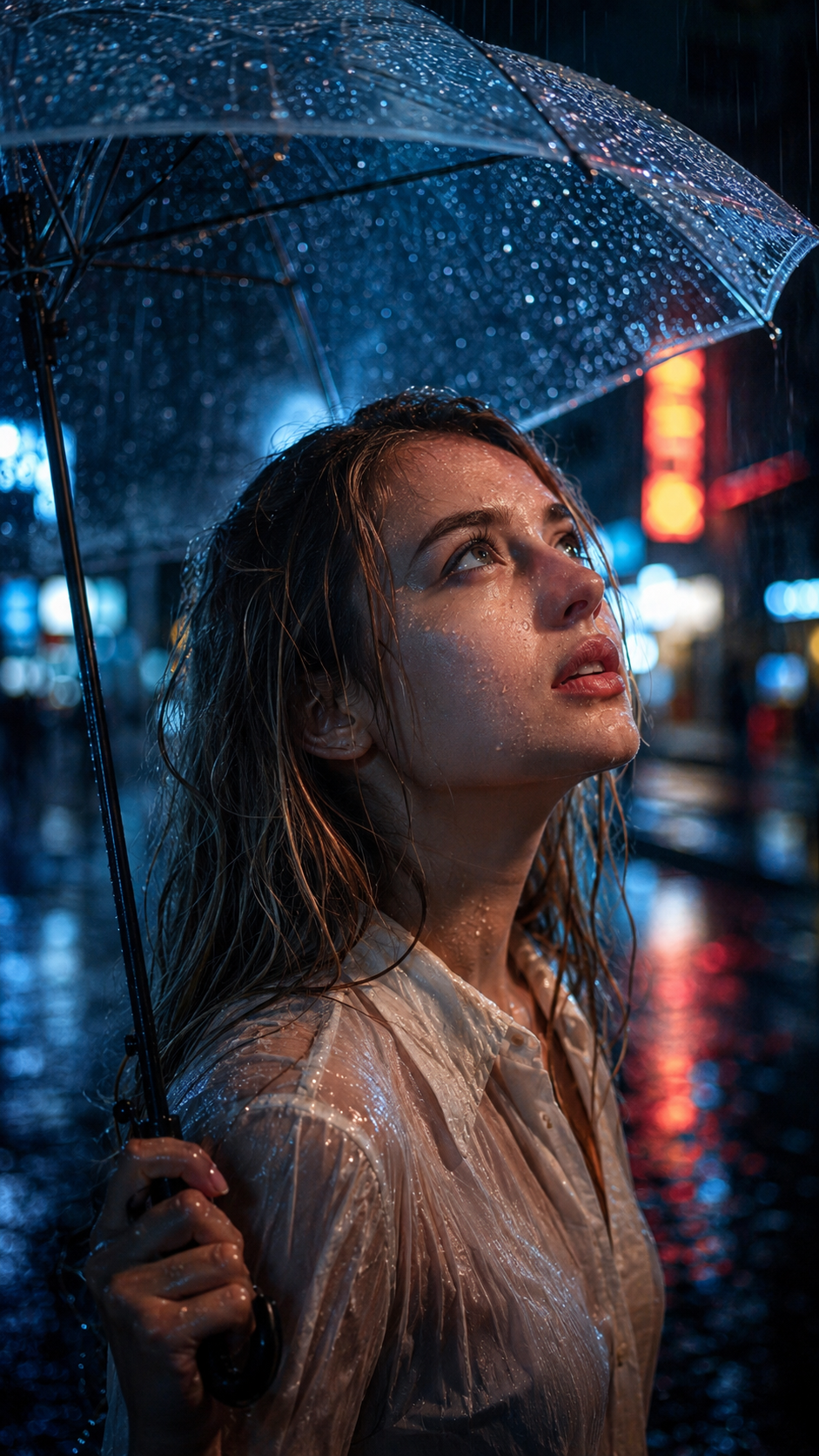 Rain Effect Umbrella