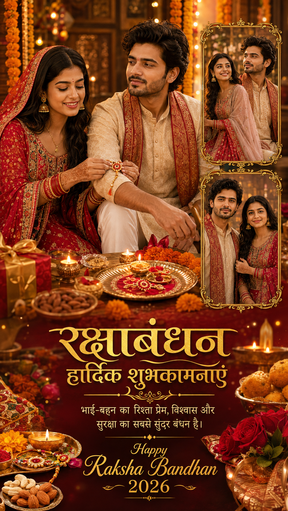 Festive Raksha Bandhan Blessings