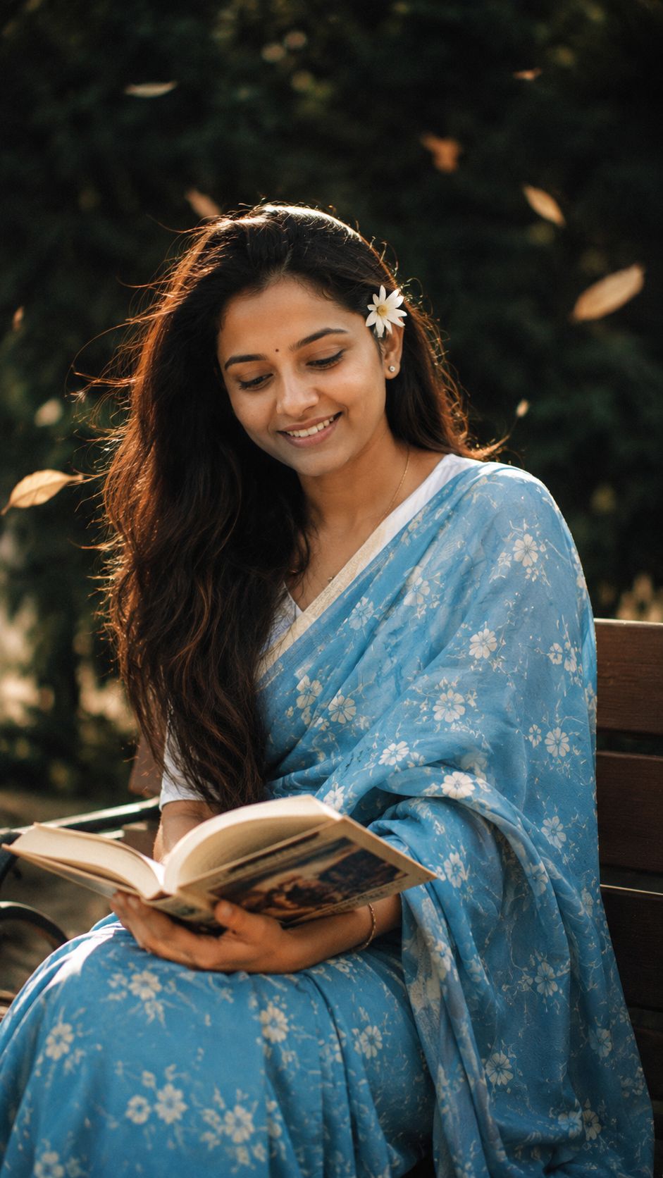 A serene moment in the garden