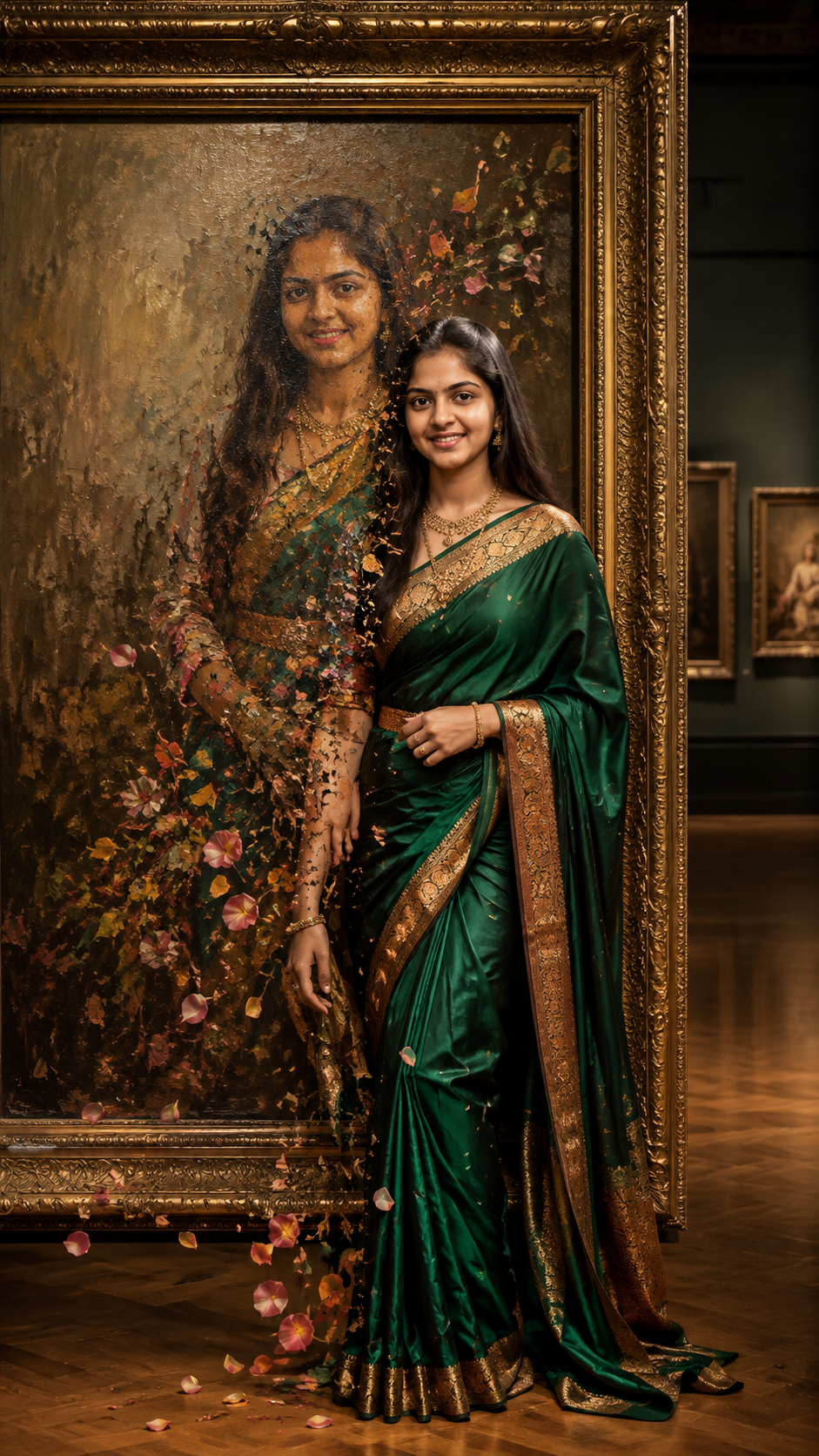 Living Painting Saree
