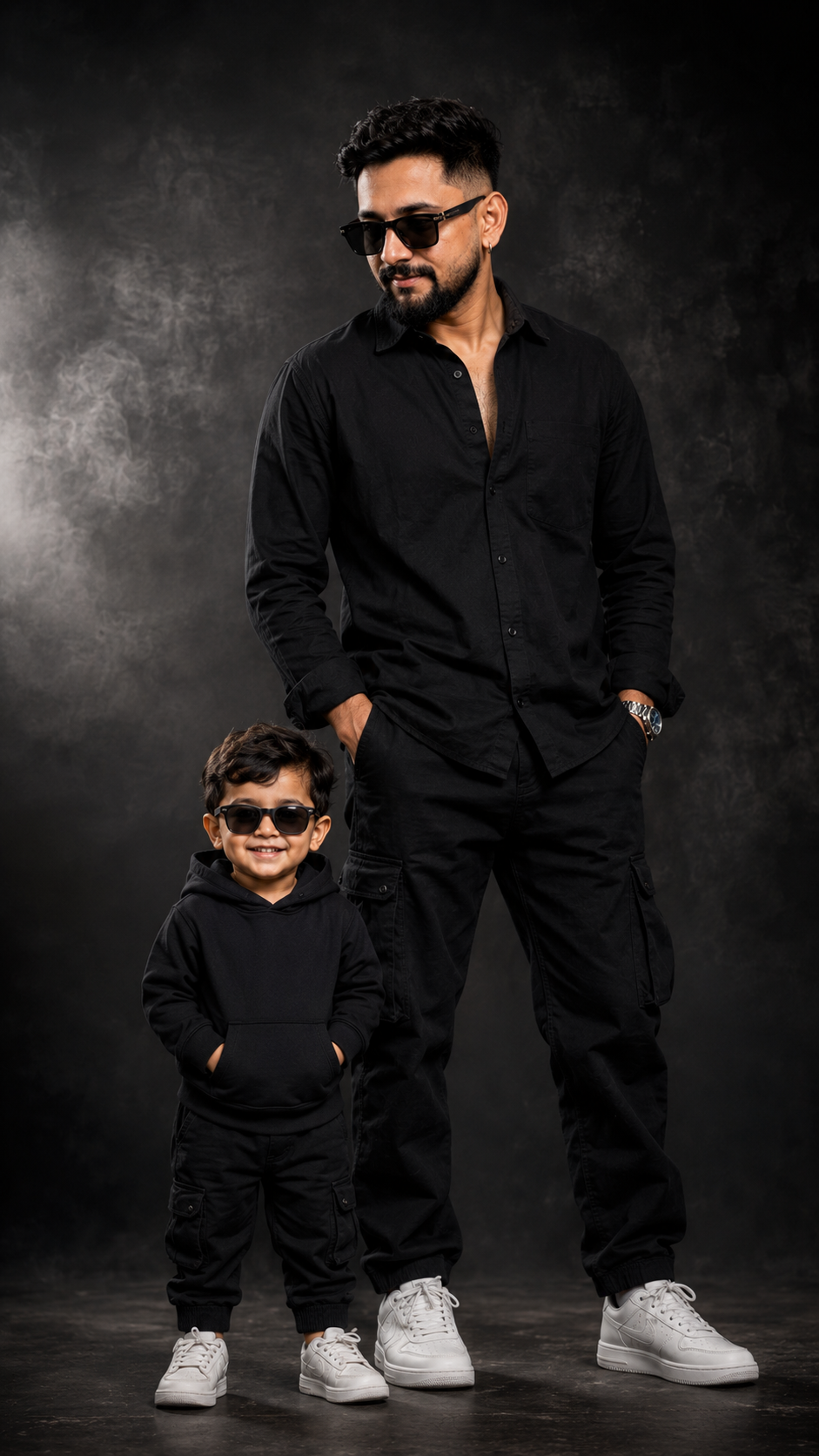 Father Ans Son Image Prompt
