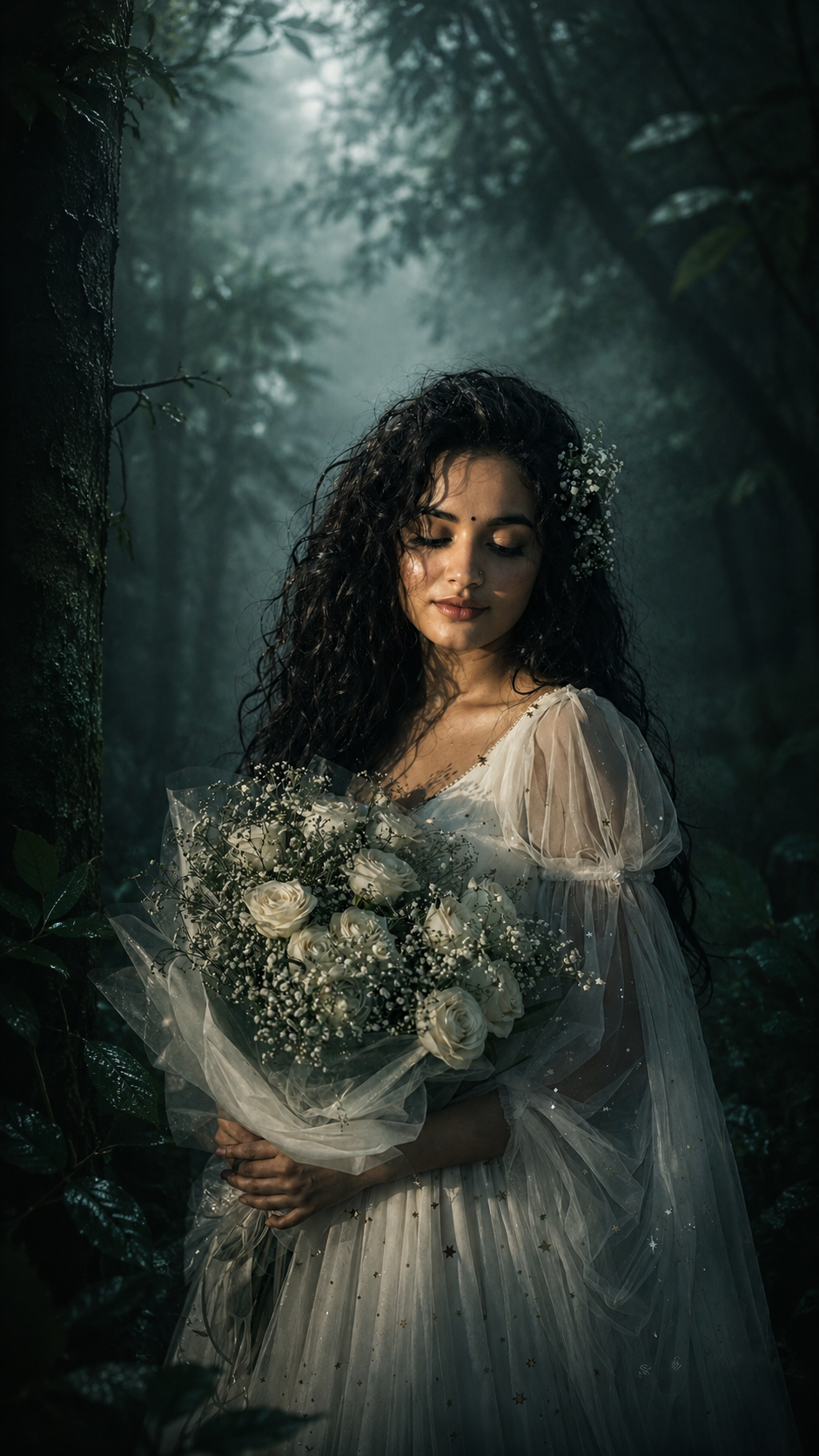 Ethereal beauty in the mist