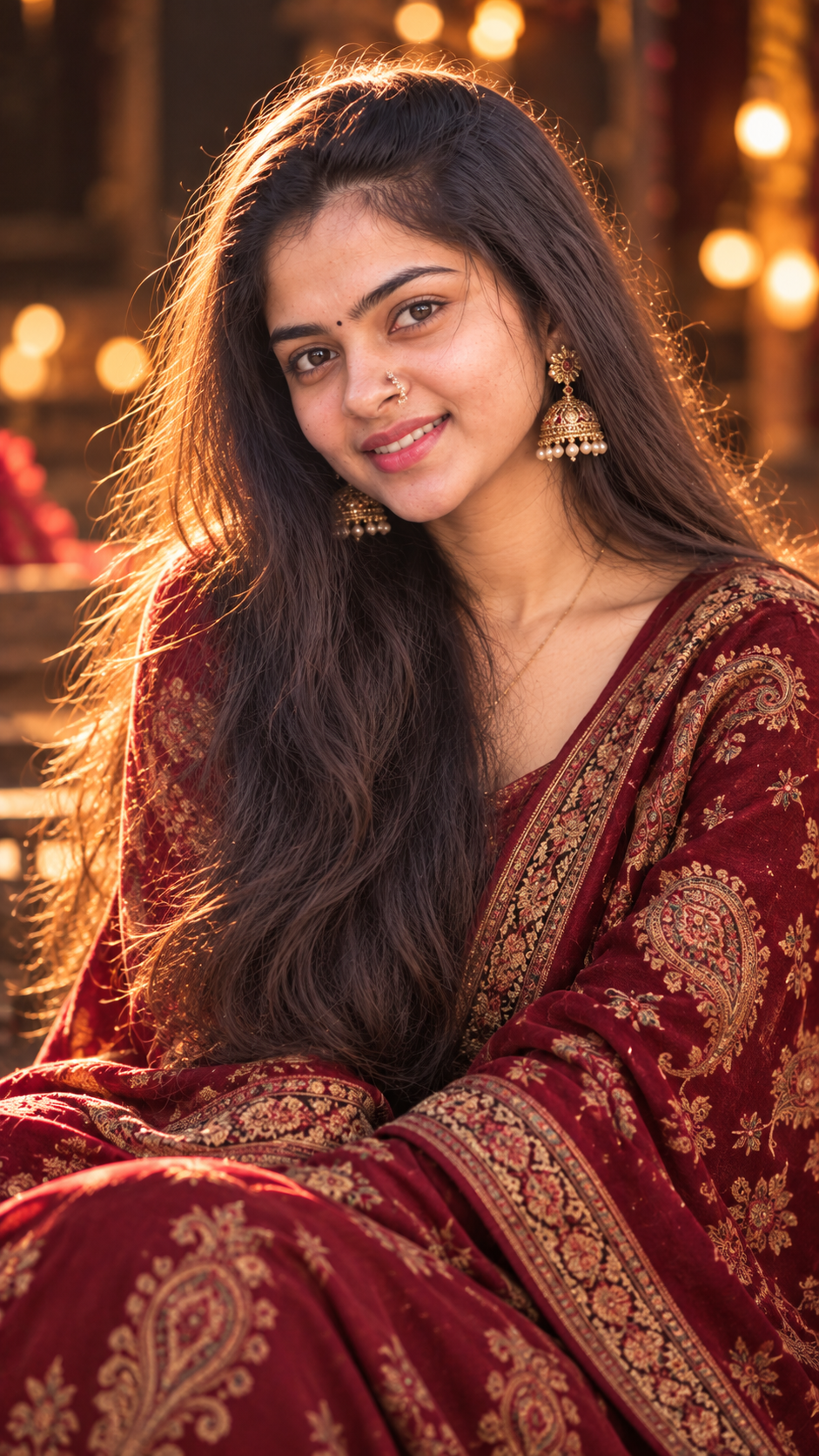ALFAAZ GIRL AI PHOTO PROMPT