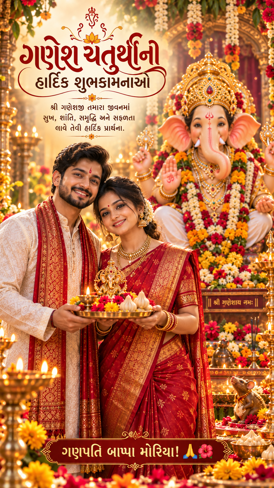 Ganesh Chaturthi Blessings with Devotion