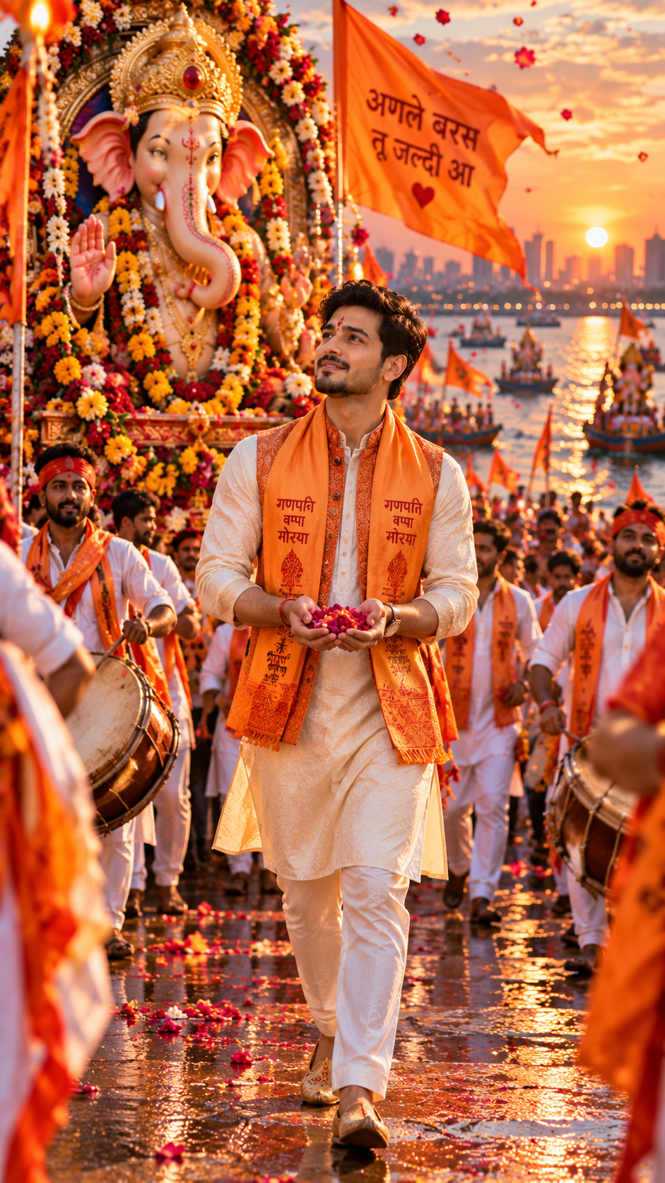Ganpati Visarjan by the Waterfront