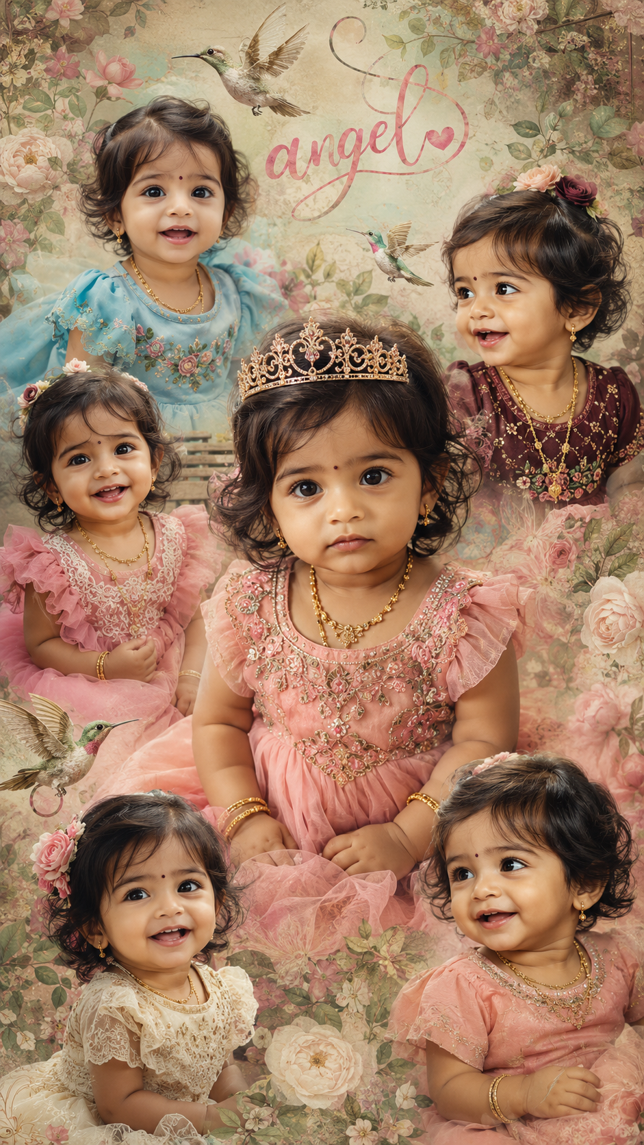 Indian toddler girl