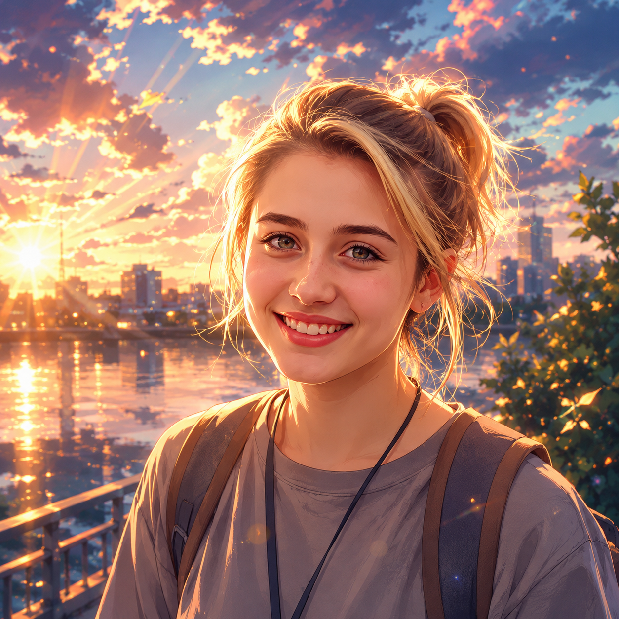 Makoto Shinkai Style