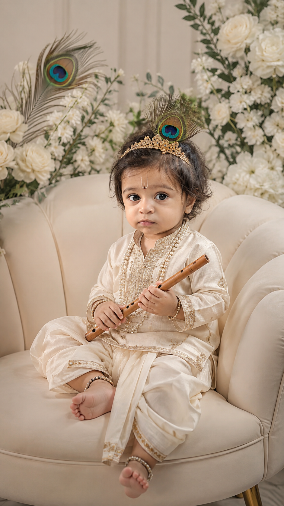 Modern Little Krishna