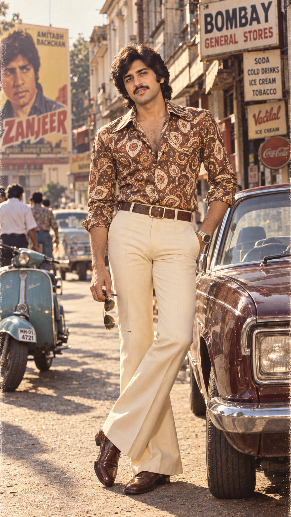 Retro Bombay Street Style