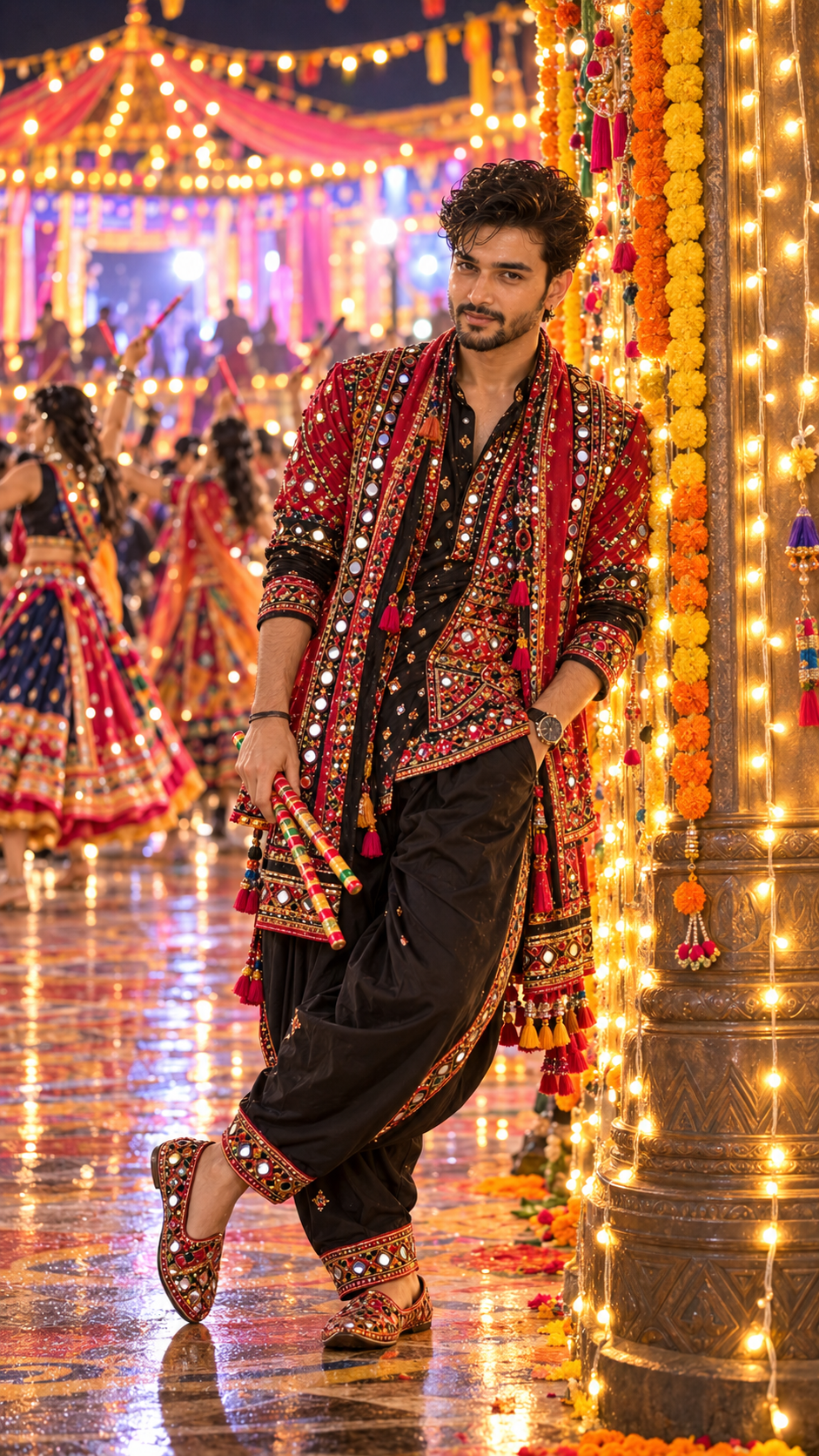 Vibrant Garba Night Celebration