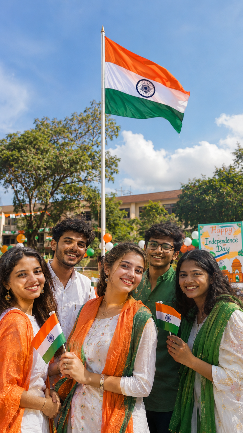 Tricolor Celebration