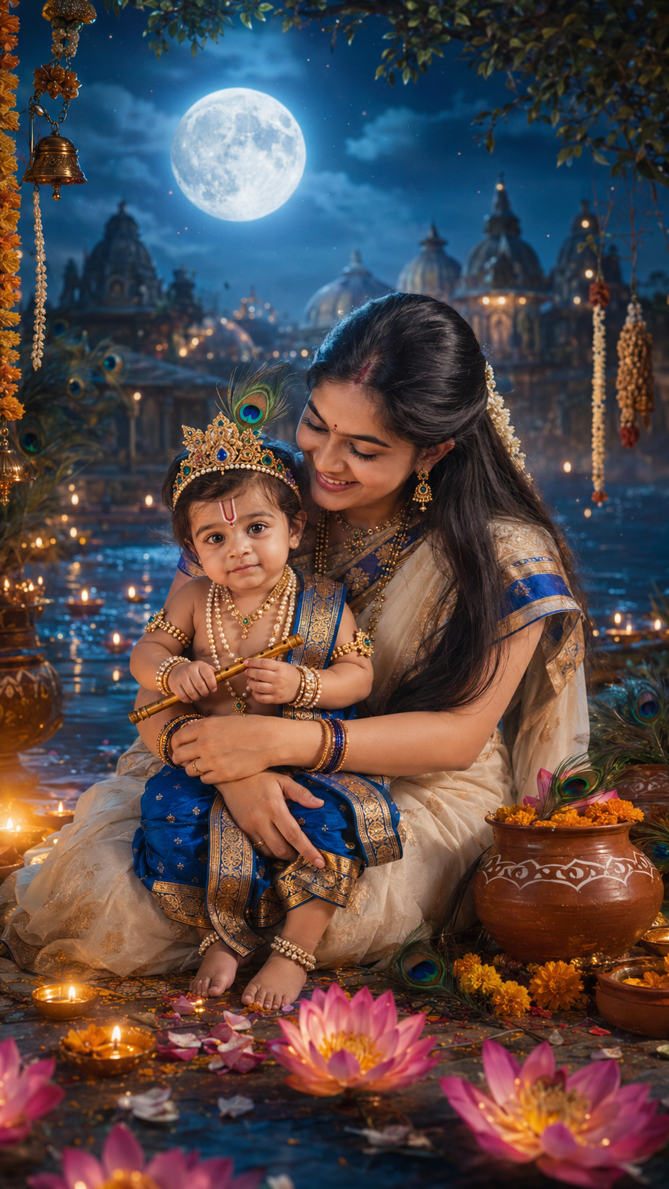 Magical Moonlight Janmashtami