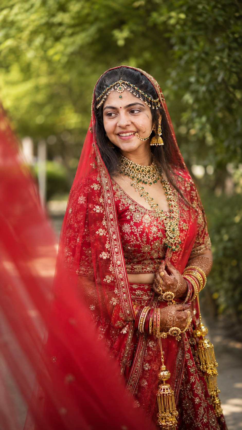 Bridal portrait photography