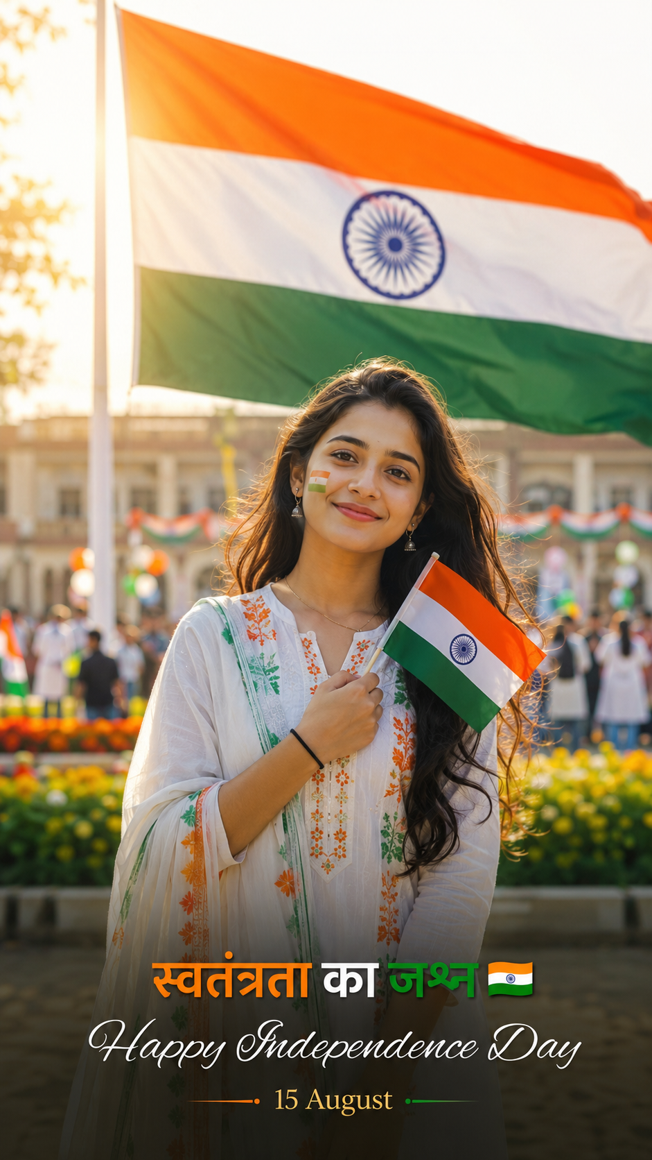 Emotional Independence Day Portrait
