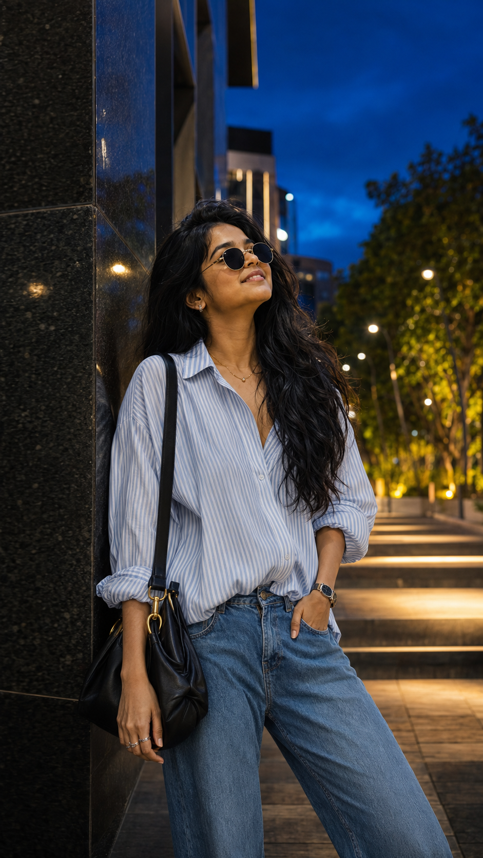 Evening elegance in the city